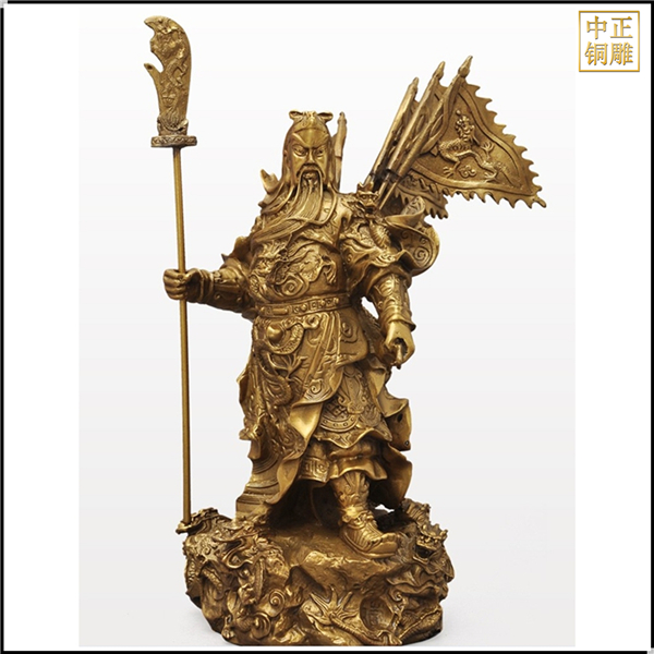 貼金九龍關(guān)公像鑄造.jpg 貼金九龍關(guān)公像鑄造.jpg